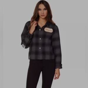 Spirit Halloween Michael Myers crop flannel